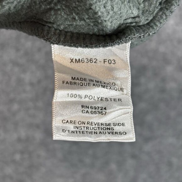 Vintage Columbia Men's Half Zip Fleece Pullover Medium Olive Green XM6362-F03 - Picture 5 of 9